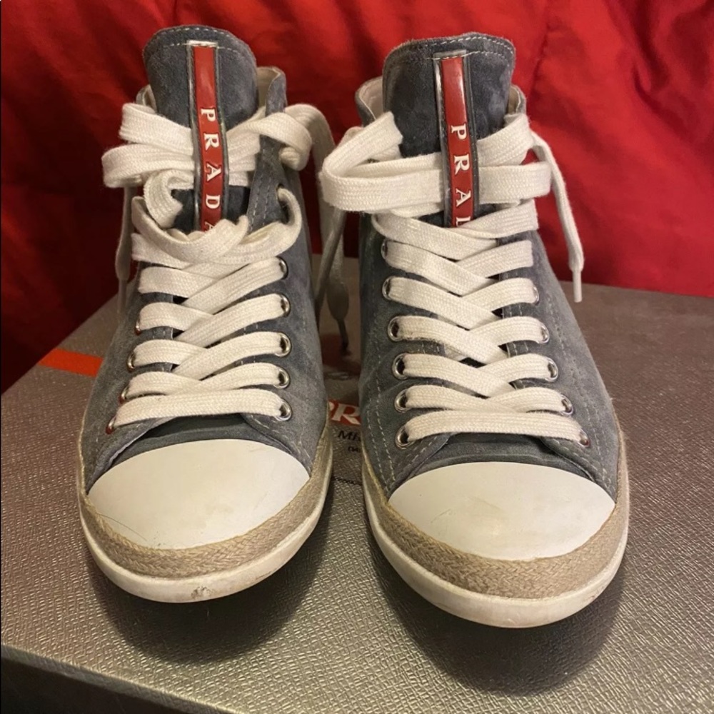 ❤️❤️prada high tops❤️❤️
